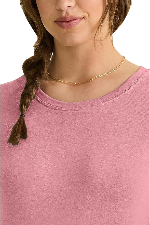 Healing Hands Underscrub Long Sleeve Women Knits Scrub Tops | Soft Cotton Blend Knit, Breathable Stretch Comfort, Machine Wash, Easy Care Fabric, Ideal For Layering Under Scrubs
