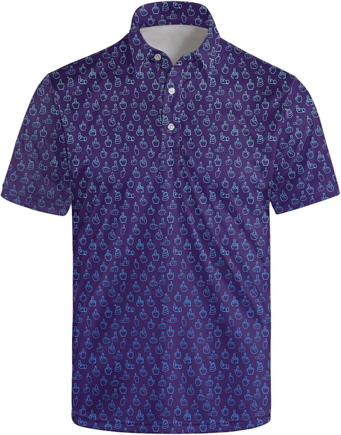 Polo Shirts for Men Moisture Wicking Mens Polo Shirts Patriotic Shirts for Men