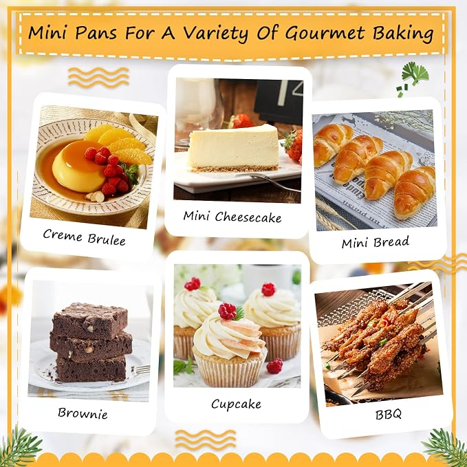 LNYZQUS Mini Cake Pans with Lids 100 Pack,Individual Foil Baking Tins,Disposable Mini Loaf Pans Small Cakes Tin Cupcake Containers for Bakery Bake Sales-Black,6.8oz