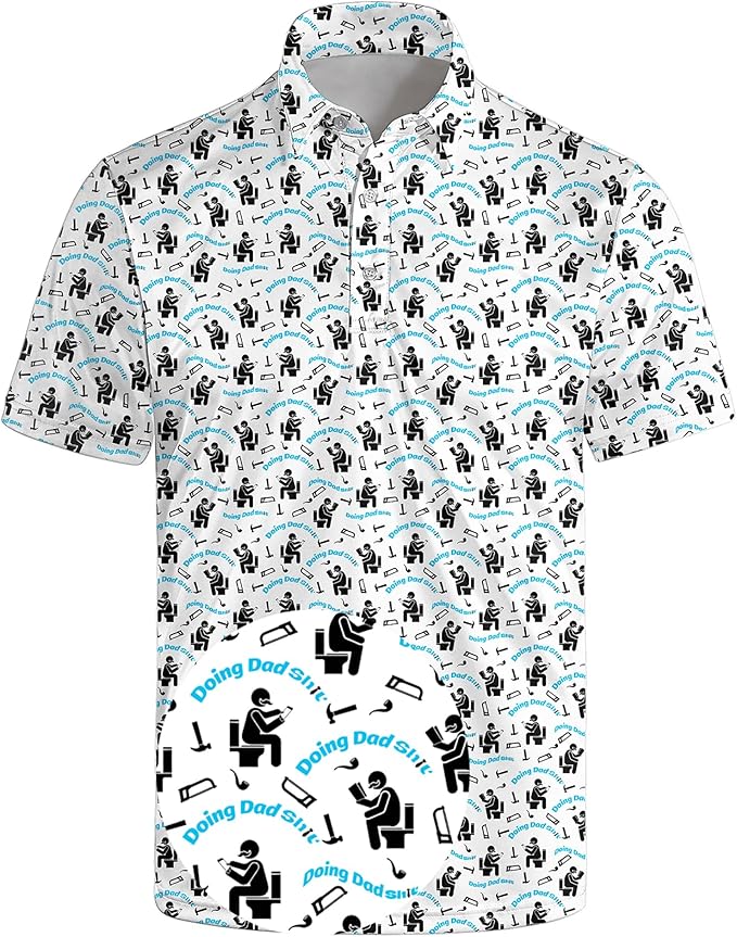 Polo Shirts for Men Moisture Wicking Mens Polo Shirts Patriotic Shirts for Men