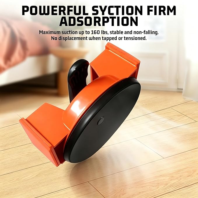 Floor Gap Repair Tool,Heavy Duty Floor Gap Fixer Suction Cup Tool | Enhanced Suction Cup Slot Cutter, 4 Sticky Pads, for Laminate Floors, Vinyl Floors, Hardwood Floors, Iron-Made