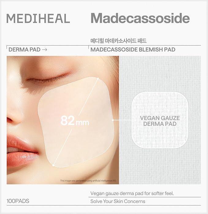 MEDIHEAL Madecassoside Blemish Care Toner Pad