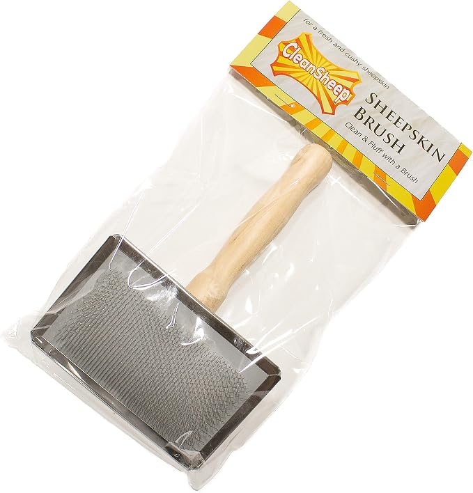 Sheepskin Cleaning Brush for Rugs & Throws, CleanSheep