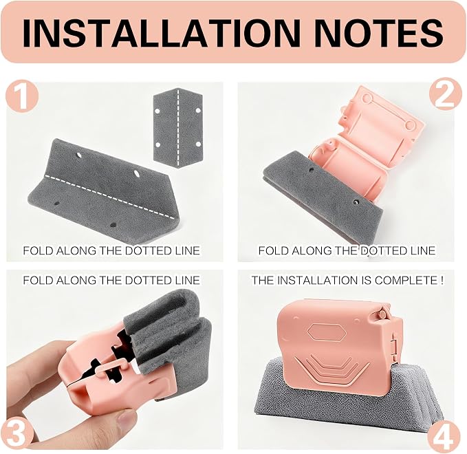 2026 New Magic Window Track Cleaner, Window Groove Cleaning Brush Tools Set, Sliding Door, Sill, Tile Lines, Shutter, Car Vents, Small Spaces Clean (3 Pcs)