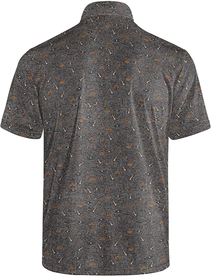 Polo Shirts for Men Moisture Wicking Mens Polo Shirts Patriotic Shirts for Men