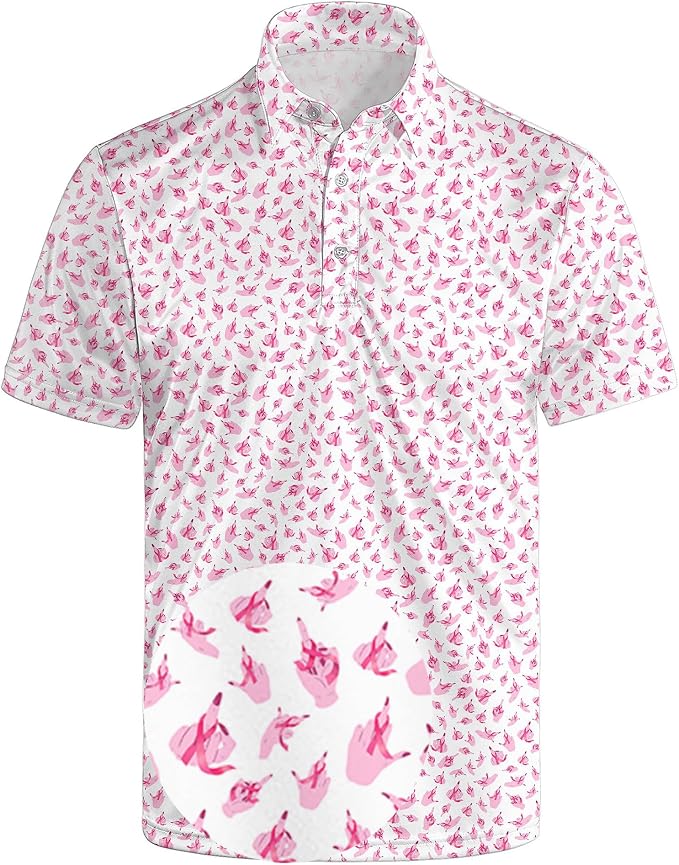 Polo Shirts for Men Moisture Wicking Mens Polo Shirts Patriotic Shirts for Men