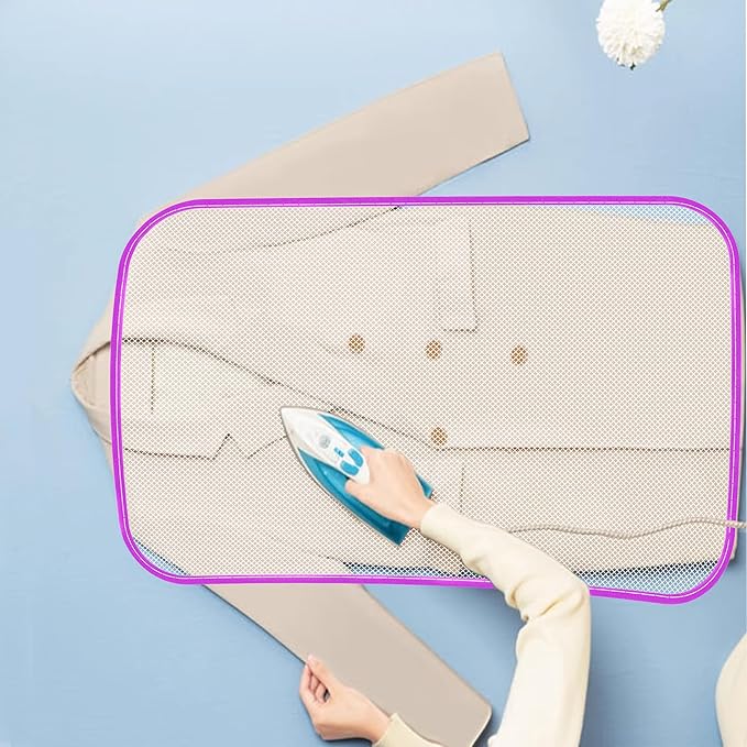 RONDURE Pressing Cloth for Ironing Clothes, 3 PCS Protective Ironing Cloth to Protect Clothes | Iron Protector for Heat Press Resistant