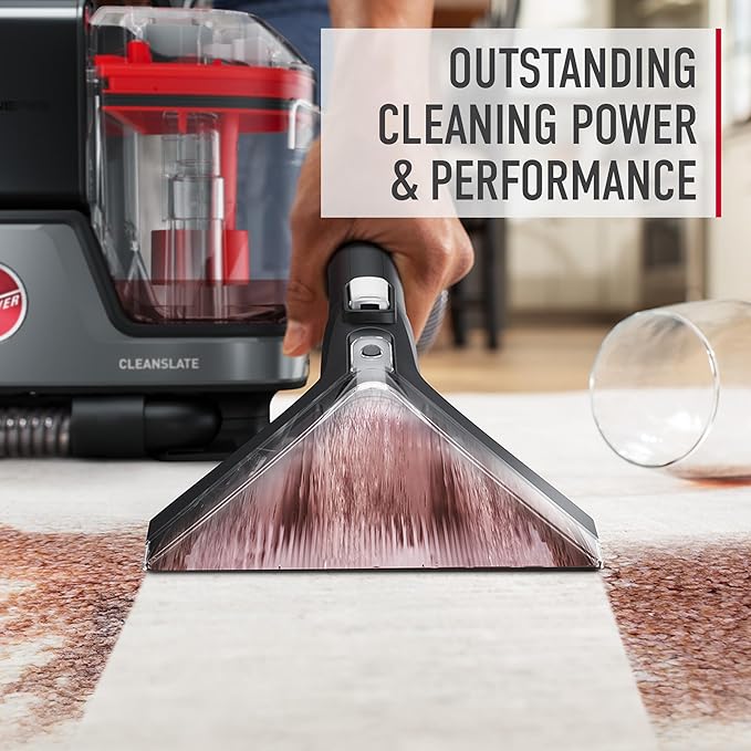 Hoover Oxy Portable Spot Cleaner Solution, 32 oz., Fresh Air Scent, Portable Cleaning Solution, Removes Tough Colored Stains from Carpet and Upholstery, Designed CleanSlate Spot,(Pack of 2)