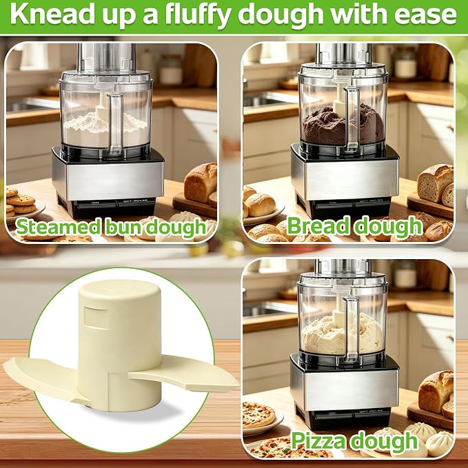 Dough Blade Replacement with DLC-869TX-1 Compatible with Cuisinart Food Processor Pro Custom 11, Fits DLC-8S, DFP-11, DLC-2011, DLC-3011, EV-11PC6 EV-11PC7 EV-11PC8