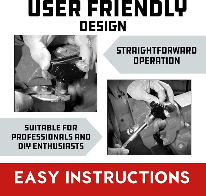 Powerbuilt Universal Thread Repair Tool 11/16" - 1-1/2" SAE / 17-38mm Metric - Fix Damaged Threads Tool - 643029ECE