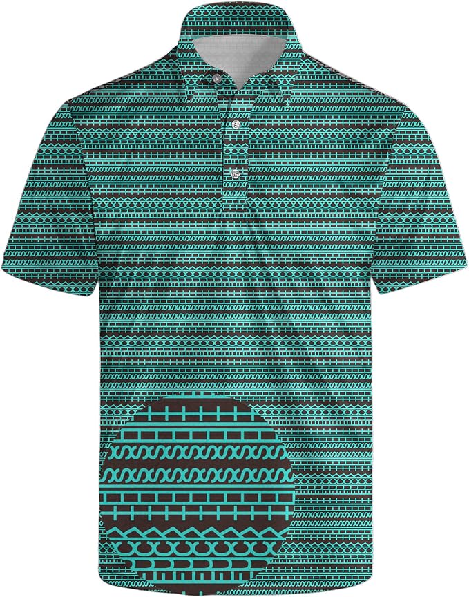 Polo Shirts for Men Moisture Wicking Mens Polo Shirts Patriotic Shirts for Men