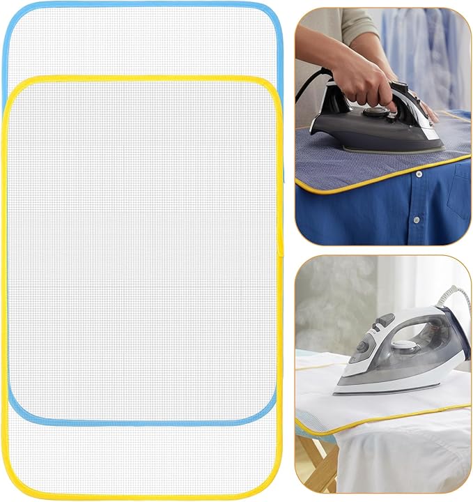 4 Pcs Pressing Cloth for Ironing, Ironing Cloth to Protect Clothes for Iron & Sew, Durable Fabric Protector for Delicate Garments, Reusable Accessories (23x15 Inches)