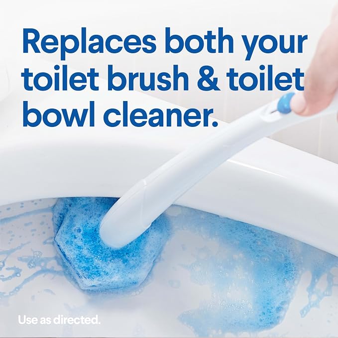 CLOROX ToiletWand Toilet Cleaner Refills,Toilet brush,Original,10 Count (Pack of 6)