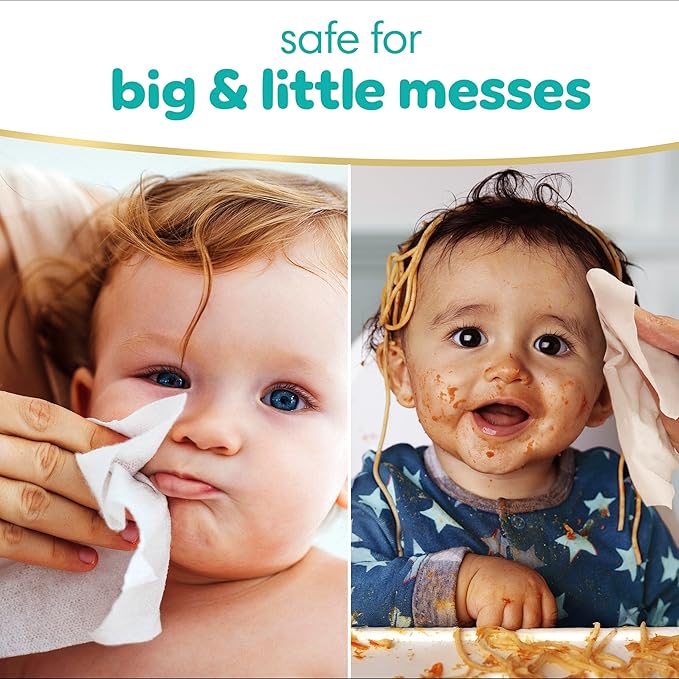 Pampers Sensitive Baby Wipes, Water Based Baby Wipes, Fragrance Free and Hypoallergenic, 192 Wipes Total (3X Refill Packs) [Packaging May Vary]