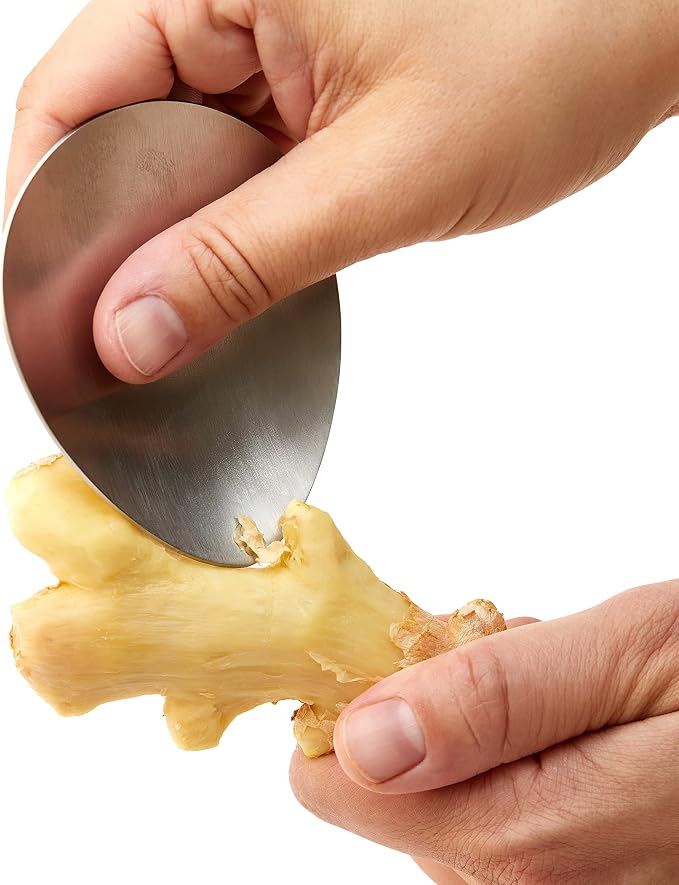 Chef'n Peel 'n Grate Ginger Peeler and Grater,Green