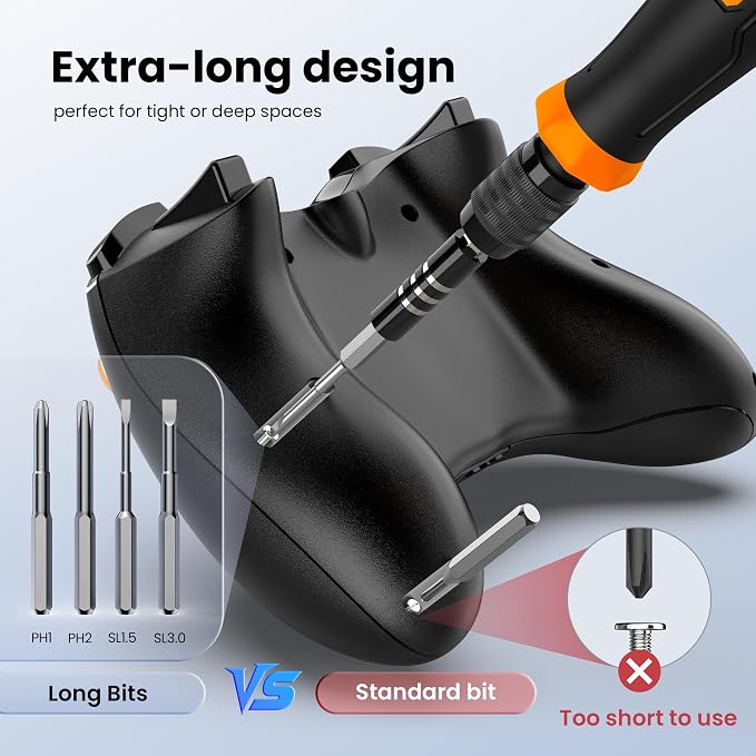 JOREST 152 in 1 Precision Screwdriver Set, Tool Gifts for Men, Mini Repair Tool Kit for Electronics, Macbook, Laptop, PC, RC, PS5, iphone, Jewelers, XBOX, Glasses