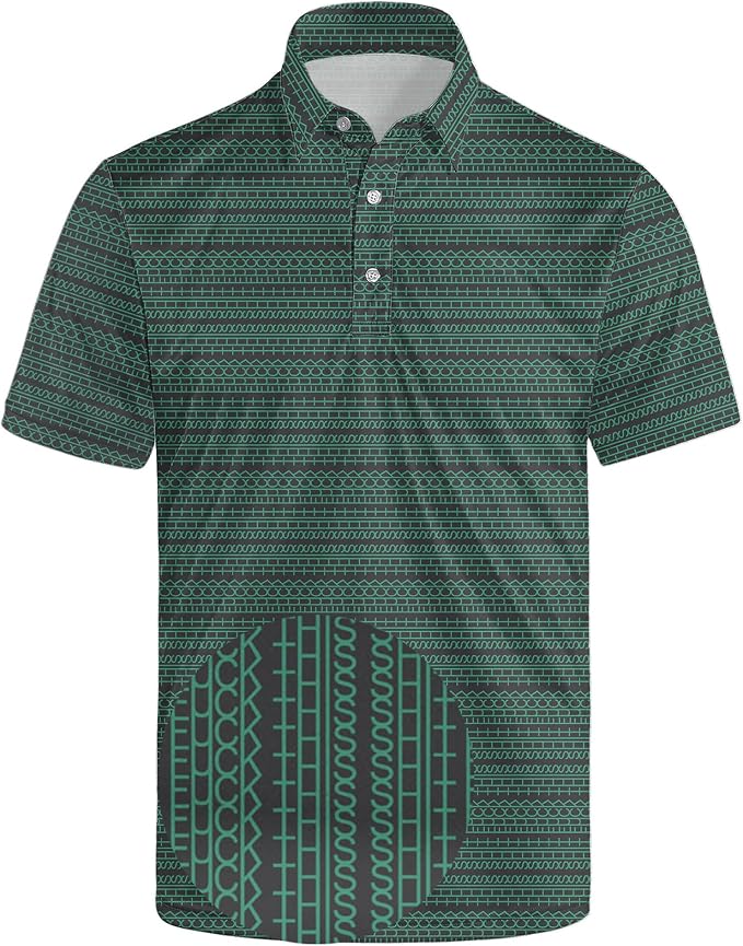 Polo Shirts for Men Moisture Wicking Mens Polo Shirts Patriotic Shirts for Men