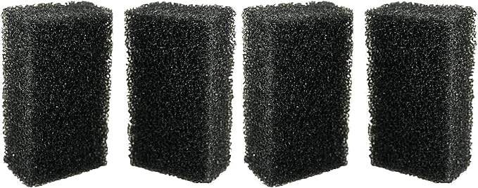 Bickmore Felt Hat Cleaning Sponge - Perfect for Western, Cowboy, Cowgirl Hats & More Black (Pack of 2)