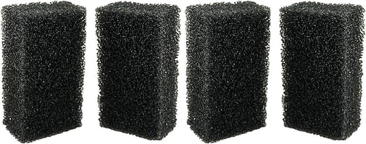 Bickmore Felt Hat Cleaning Sponge - Perfect for Western, Cowboy, Cowgirl Hats & More Black (Pack of 2)