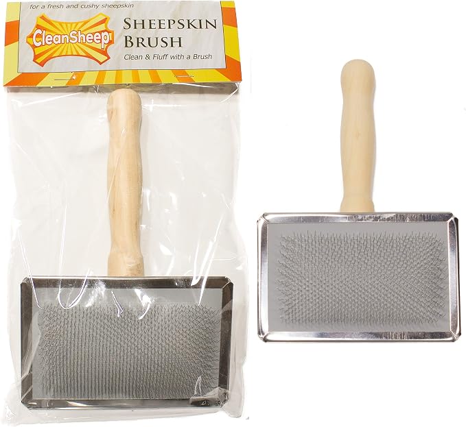 Sheepskin Cleaning Brush for Rugs & Throws, CleanSheep