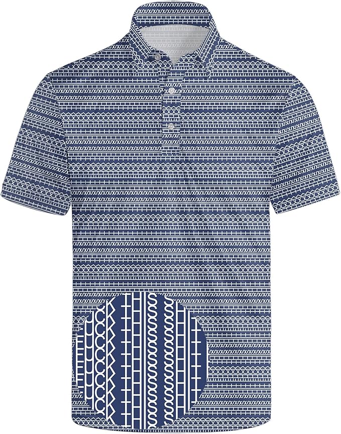 Polo Shirts for Men Moisture Wicking Mens Polo Shirts Patriotic Shirts for Men