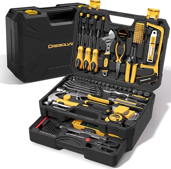 339 Piece Tool Set,Tool Kit for Home and Car,General Household Hand Tool Box for Men,Basic Tool Set for Mechanics and Auto Repair for Homeowner, DIY, Handyman