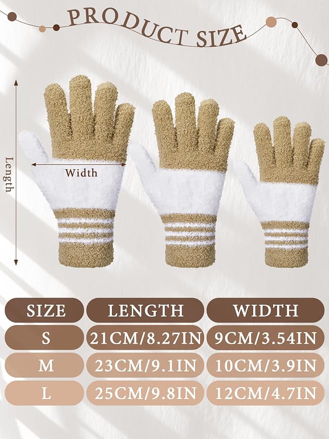 Patelai 3 Pairs Microfiber Plant Dusting Gloves Leaf Cleaning Gloves for Indoor Plants, Blinds, Furniture, House (Yellow,Blue,Pink,White,Small)