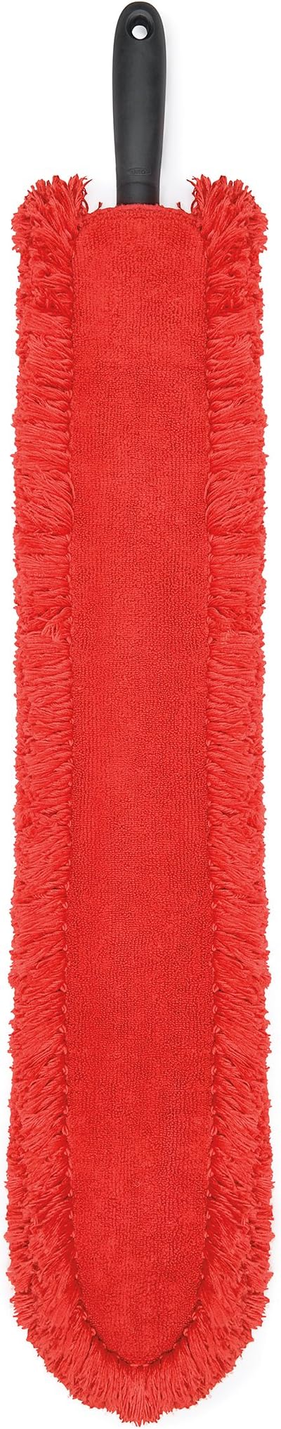 OXO Good Grips Under Appliance Microfiber Duster 4%22 x 1/2%22 x 33-1/2%22 h & Good Grips Microfiber Hand Duster
