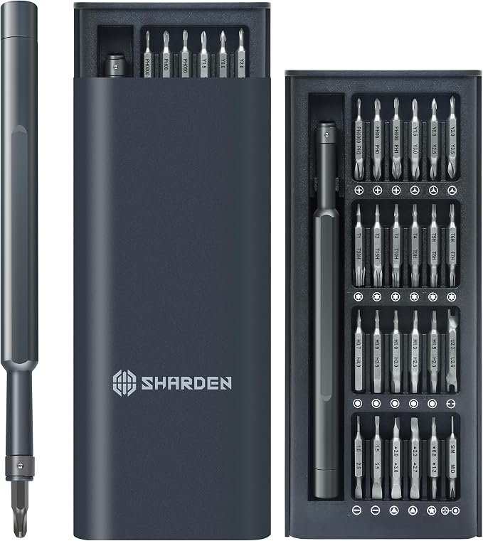 Precision Screwdriver Set for Electronic Repair 49 in 1 | Small Screwdriver Set, Magnetic Repair Tool Kit for Laptop, iPhone, Cell Phone, PC, MacBook, Computer, PS5, Glasses, Watch