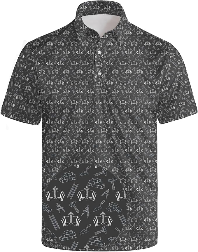 Polo Shirts for Men Moisture Wicking Mens Polo Shirts Patriotic Shirts for Men