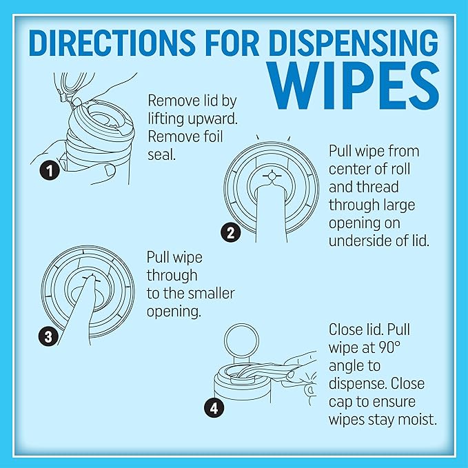 MiracleWipes for Heavy Duty Cleaning (90 Count) - All Purpose Cleaner, Kitchens, Bathrooms, Countertops, Hands, Indoors, Outdoors - Removes Grease, Grime, Crayon, Dirt & More