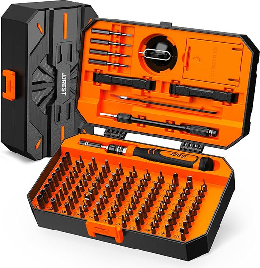 JOREST 115 in 1 Precision Screwdriver Set, Tool Gifts for Men, Mini Repair Tool Kit for iPhone, Macbook, PC, Laptop, Computer, Jewelers, PS5, Xbox, Switch, Electronics