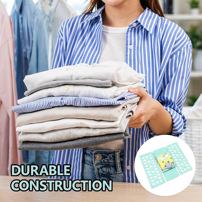 18.7 * 15.6inch Shirt Folder Board, Shirt Folding Tool for Compact Living Spaces, Efficient Laundry Organization Solution, Durable Shirt Folder Board