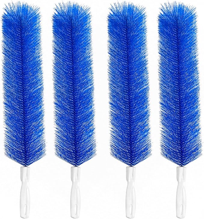 Fan Cleaning Brush, Bendable Dust Remover for AC Vent Grilles, Window Tracks, Keyboards and Narrow Spaces (3)