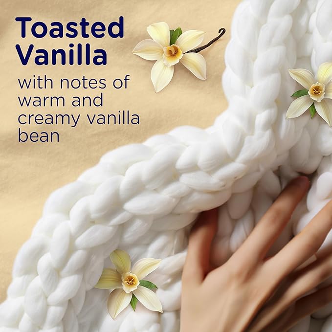 Downy Blends In-Wash Laundry Scent Booster Beads, Toasted Vanilla Scent, 13 OZ, Fabric Sottener Beads and Freshness