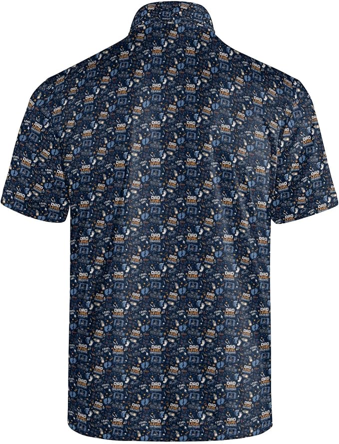 Polo Shirts for Men Moisture Wicking Mens Polo Shirts Patriotic Shirts for Men