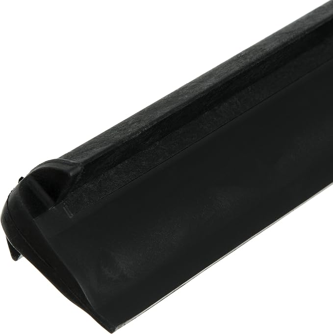 SPARTA 3656703 Plastic Floor Squeegee, Shower Squeegee, Heavy Duty Squeegee With Rubber Blade For Windows, Glass, Shower Doors, Floors, Windshields, 20 Inches, Black, (Pack of 6)