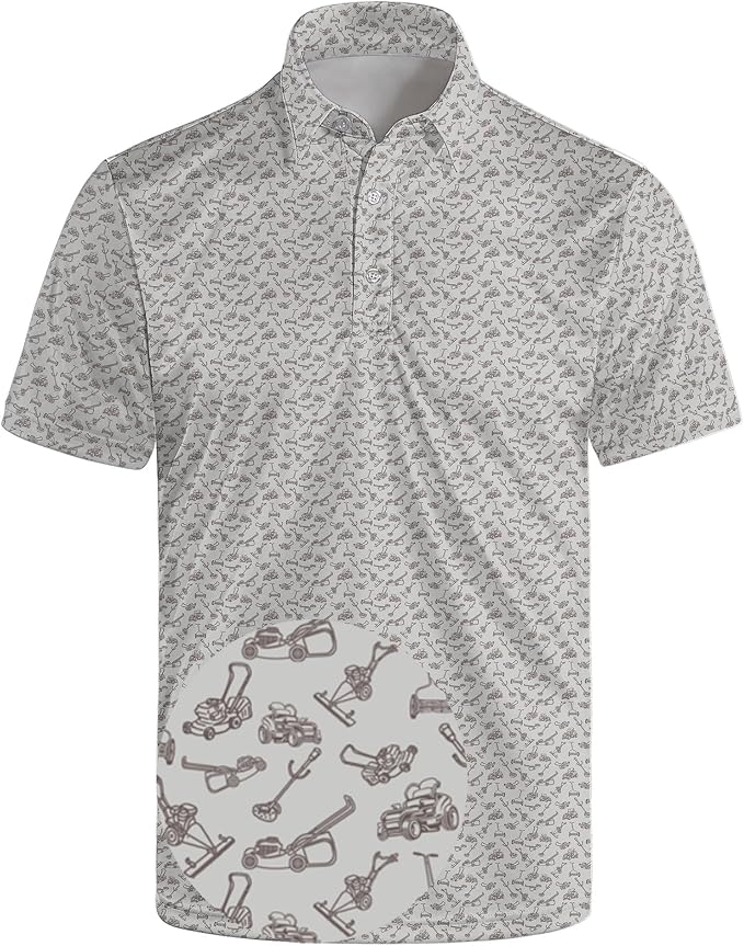 Polo Shirts for Men Moisture Wicking Mens Polo Shirts Patriotic Shirts for Men