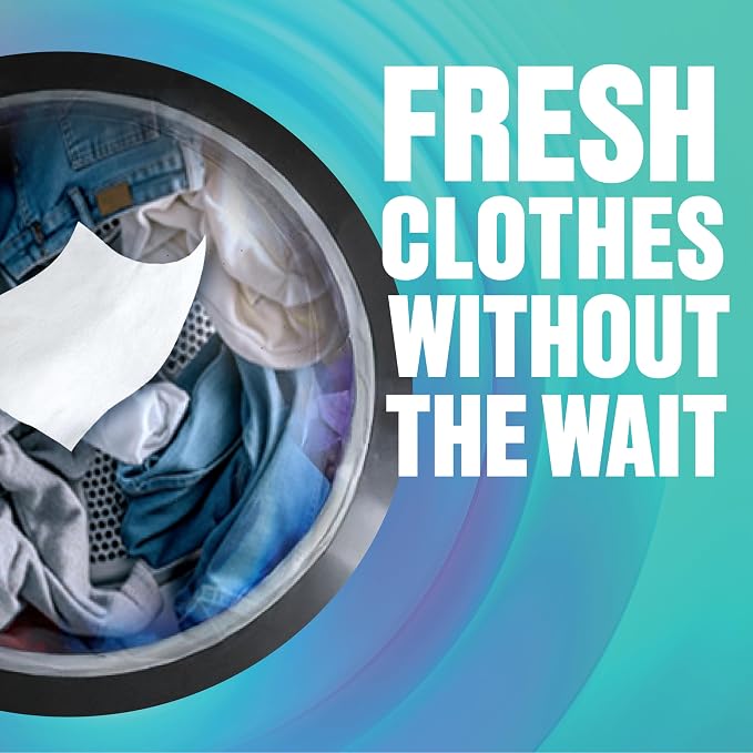 Clorox Refreshables In Dryer Clothing Refresher, Spring Fresh, 30 Towelettes