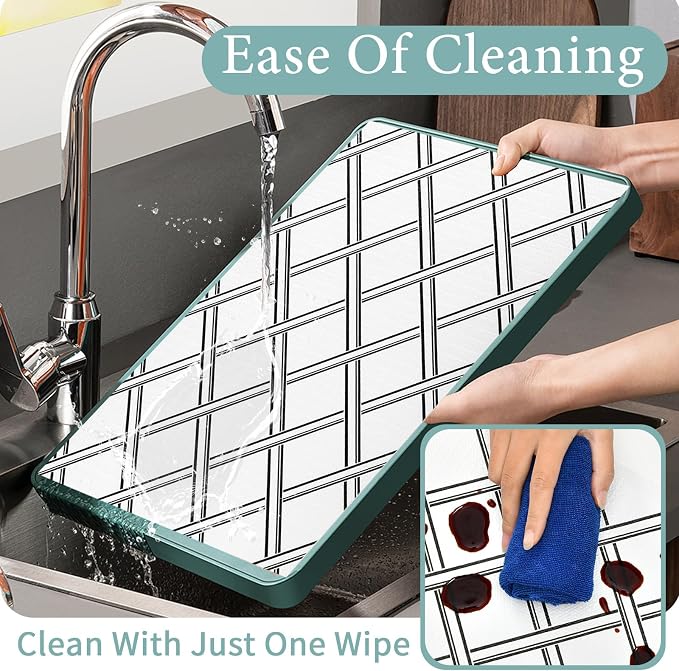 Drawer and Shelf Liner for Kitchen Cabinet: 17 in X 30 Ft Non Slip | Shelf Paper Non Adhesive Refrigerator Liners Black and White Squares Easy Liners for Bathroom