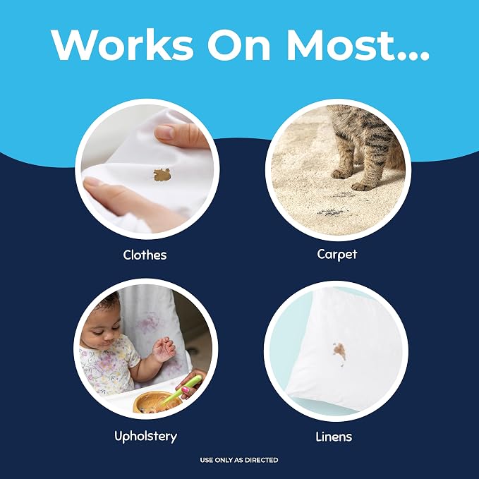 Miss Mouth's Messy Eater Stain Remover Pen, On-The-Go Travel, 2 Pack | Instant Stain Remover Pen, Newborn & Baby Essentials, On-The-Go & Travel Essentials