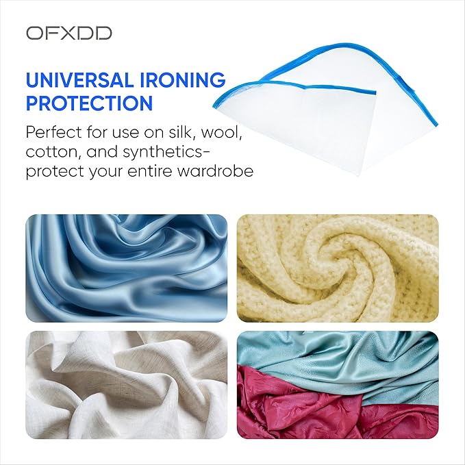 Protective Ironing Mesh - Pack of 2 - Cloth Protector Pressing Mat
