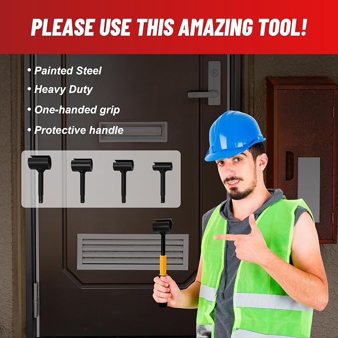 Door Hinge Adjustment Tool for Residential and Commercial | 5-in-1 Hinge Gap Adjusting Wrench for Door Quick and Efficient Solutions, User-Friendly Adjustments Tools