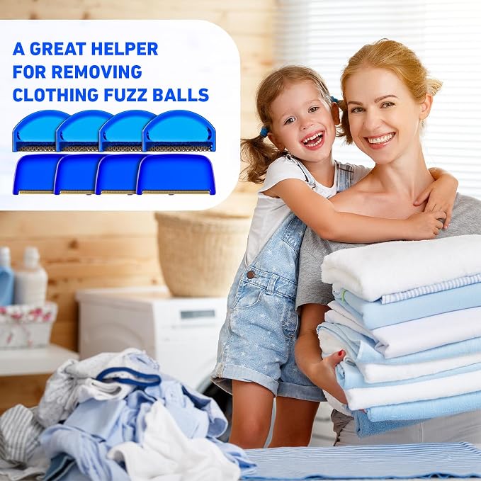 Boao 20 Pieces Sweater Combs to Remove Pilling Sweater Defuzzer Multi-Fabric Shaver Comb Wool Pilling Remover Pills, Fuzz from Clothes (Retro Luxury)