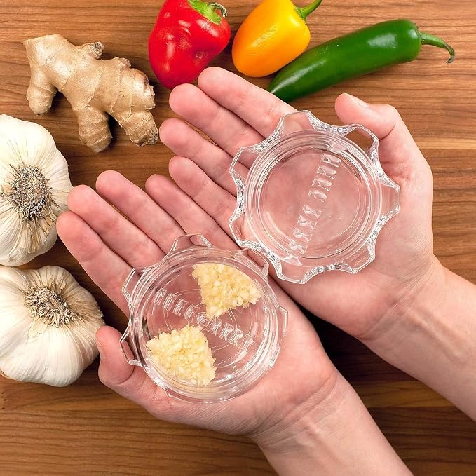 Angel’s Peel Lounge Garlic Mincer (Clear)