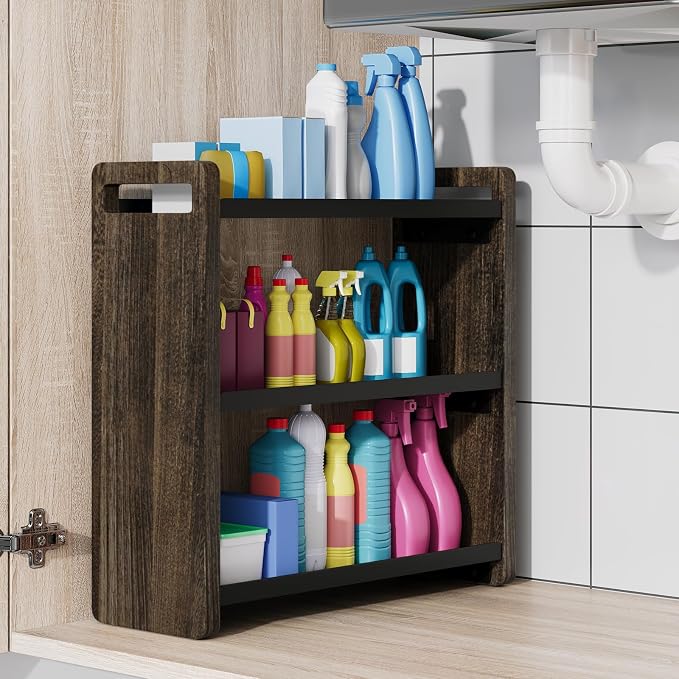 Bathroom Counter Organizer，Bathroom Sink Organizer，Vanity Organizer | Bathroom Organizers and Storage，Bathroom Countertop Organizer，Counter Shelf，Cologne Stand，Perfume Stand，Bathroom Decor
