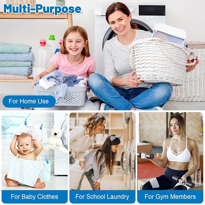 6-Pack Durable Honeycomb Mesh Laundry Bags for Delicates, 12 x 16 Inches | 120gsm Honeycomb Mesh, Sturdy Zipper, Protect Delicates, Reusable, Washer & Dryer Safe, For College, Dorm, Home and Travel