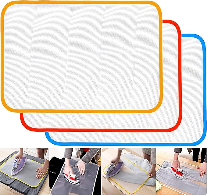 Pressing Cloth for Ironing and Sewing 5 pcs Ironing Cloth to Protect Clothes - Durable Iron Pressing Cloth Protector for Ironing (5)