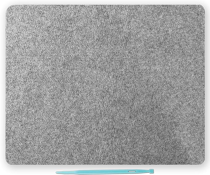 100% New Zealand Wool Pressing Mat - Portable Ironing Board Quilting Supplies + Bonus Sewing Tool (17" x 13.5")