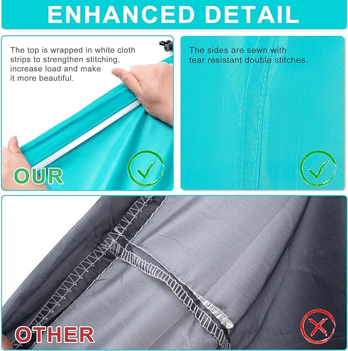 4 Pack Travel Laundry Bag,24" x 36", Extra Large Dirty Clothes Organizer | Machine Washable with Drawstring, Holds 3-4 Loads of Laundry,Fit a Laundry Hamper or Basket Travel Essentials